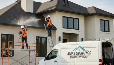 Professional roof inspection by siding experts in Knoxville, TN ensuring home protection and durability