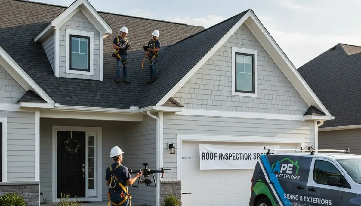 Professional roof inspection service in Knoxville, TN by vinyl siding experts at Next Level Exteriors