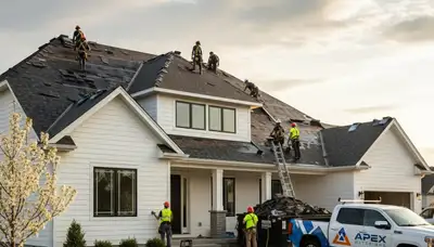 Roof replacement and vinyl siding contractors in Knoxville, TN improving homes with quality exterior work