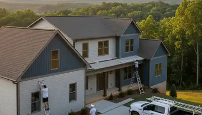 Professional vinyl siding contractors serving homes in Knoxville, TN