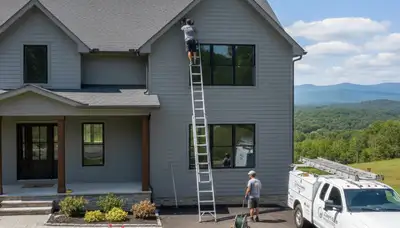 Professional vinyl siding installation by expert contractors in Knoxville, TN