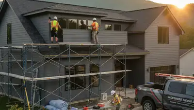 Professional vinyl siding contractors serving homes in Knoxville, TN