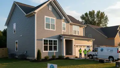 Professional vinyl siding installation by trusted contractors in Knoxville, TN