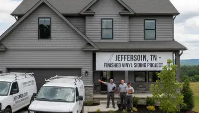 Professional vinyl siding installation by expert contractors in Knoxville, TN