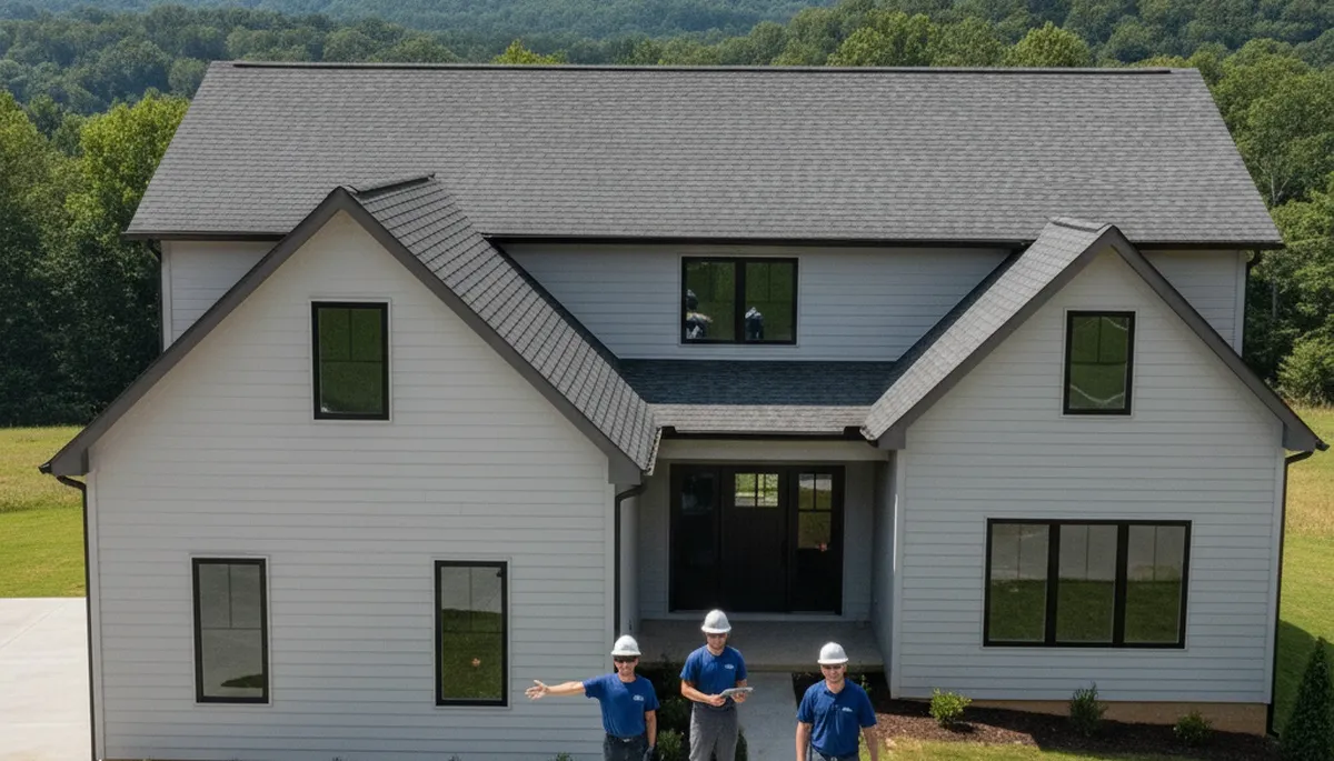 Vinyl siding installation by local contractors in Knoxville, TN homes