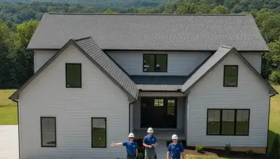 Vinyl siding installation by local contractors in Knoxville, TN homes