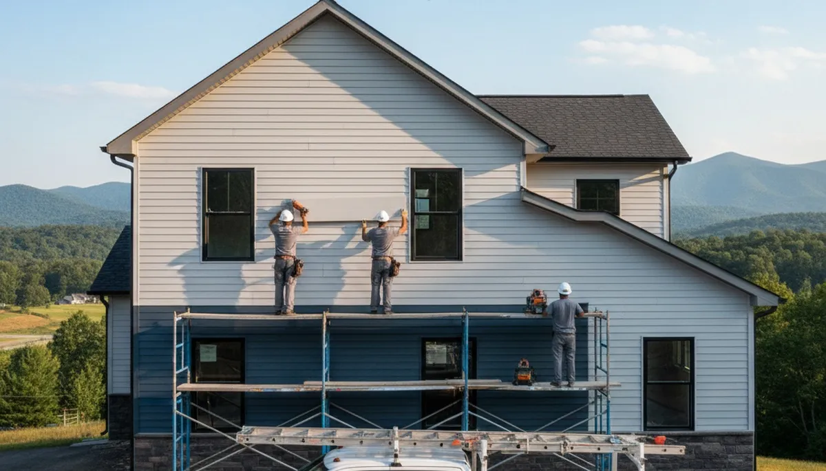 Professional vinyl siding contractors serving homes in Knoxville, TN