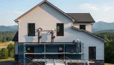 Professional vinyl siding contractors serving homes in Knoxville, TN