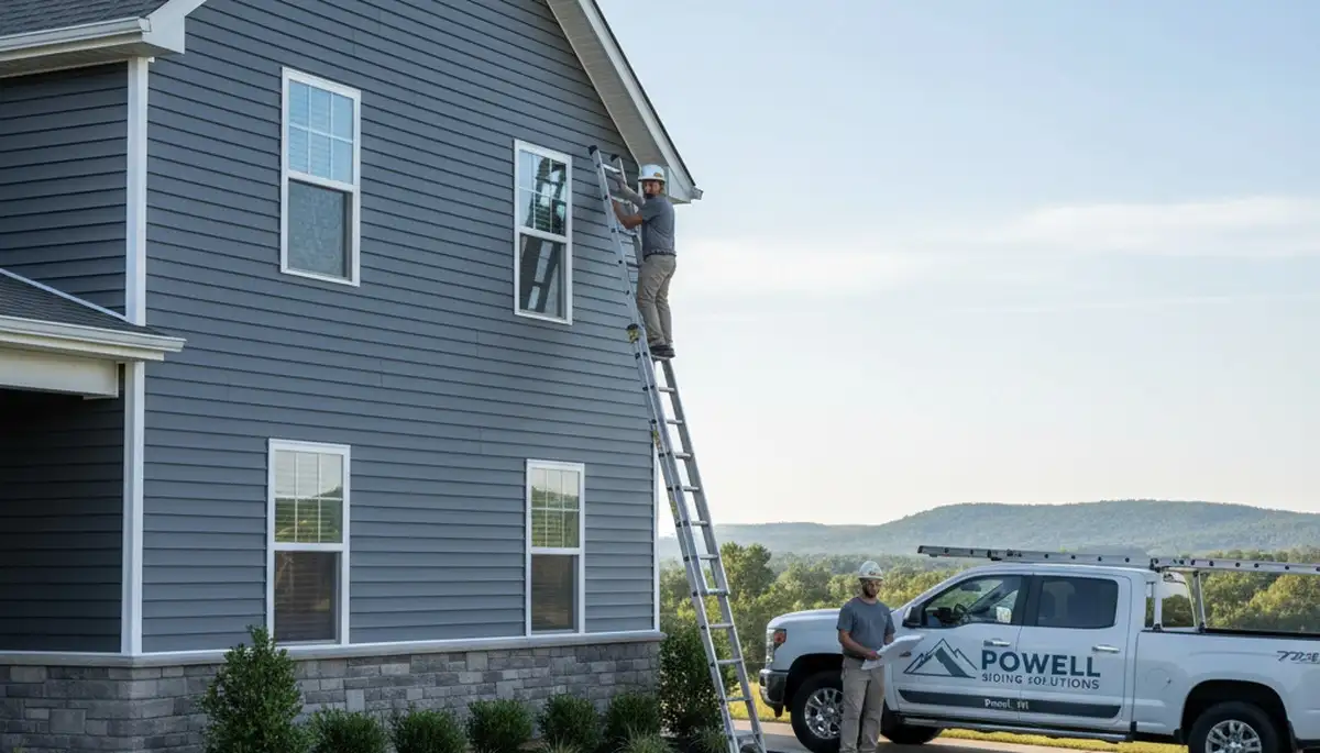 Vinyl siding contractors enhancing home exteriors in Knoxville, TN