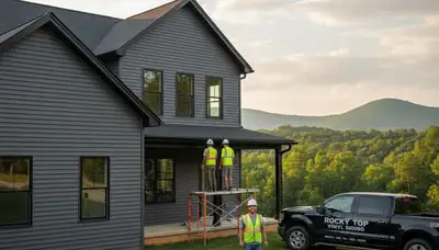 Professional vinyl siding installation by expert contractors in Knoxville, TN