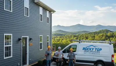 Professional vinyl siding contractors serving homes in Knoxville, TN with expert installation services