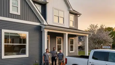 Vinyl siding installation by local contractors in Knoxville TN homes and exterior renovations