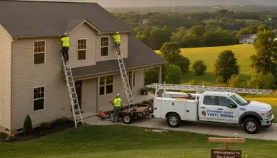 Professional vinyl siding contractors serving homes in Knoxville, TN