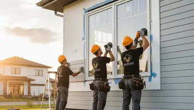 Professional window installation and vinyl siding upgrade in Knoxville, TN home exterior